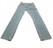George Men's Regular Fit Blue Denim Jeans, Size 32 x 32 picture