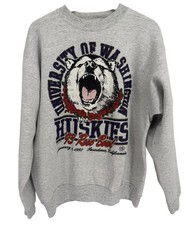 Washington Huskies UW Sweatshirt Rose Bowl Vintage 1993 Crewneck USA X-Large XL picture