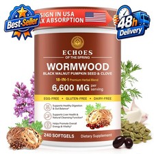 Echoes of the Spring Wormwood Black Walnut Clove Cleanse 240 Softgels picture