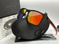 Oakley Holbrook Metal Black Matte /Ruby lenses Polarized Sunglasses OO4123 55mm picture