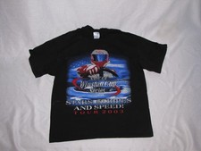 VTG Winston Cup Series Stars Stripes Speed Tour T-Shirt XL NASCAR 2003 Racing picture