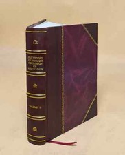 Proceedings [First-Third Meetings]. 1917 [Leather Bound] picture