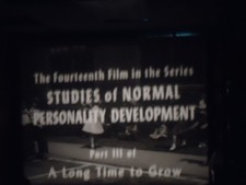 16mm Six,Seven and Eight Year Old's Society of Children 1960's 1200' picture