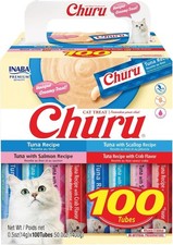 INABA Churu Cat Treats, Lickable and Squeezable Cream Pâté with Vitamin E,0.5 oz picture