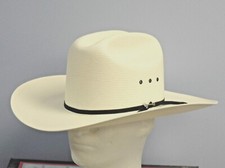 STETSON 10X RANCHER SHANTUNG PANAMA STRAW COWBOY WESTERN HAT  picture