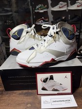 Size 10.5 - Air Jordan 7 Retro 2004 Olympic 304775-171 Authentic OG BOX DS picture