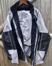 Daniel Donovan Mens Multi Weather Motorcycle Jacket And Pant  XXL Grey/Black picture