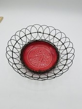 Villeroy and Boch Angel Plate Centerpiece WIRE BASKET picture