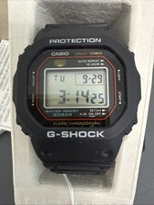 Casio G-Shock DW5000R-1A Origin Revival 1983 Screw Back Made in Japan Black New picture