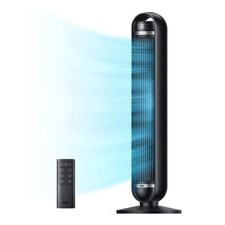 DREO DWTF14 Nomad DC Tower Fan, 36 in, Ultra Quiet Bladeless Floor Fan, 9 Speeds picture