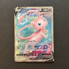 ** Mew V 250/264 NM Fusion Strike Pokemon SWSH Sword & Shield picture