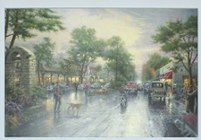 Thomas Kinkade Carmel Sunset On Ocean Avenue 24