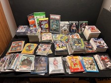 MASSIVE Football Card Lot +1,500 Cards-1950s To Present Day Too Much To List picture