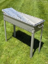 Large Heavy-duty STAINLESS Steel BBQ Grill / MANGAL 11 Ga (3mm) picture