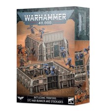 Battlezone: Fronteris – STC Hab-Bunker and Stockades kit NO BOX 40k Ultimate Set picture
