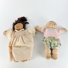 Vintage Set of 2 Cabbage Patch Kids Dolls Action Figures AS IS picture