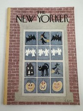 New Yorker Full Magazine October 29, 1979 Halloween Charles E. Martin Cat Witch picture