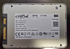 Crucial MX300 525GB SATA III SSD CT525MX300SSD1 96% Health Tested picture