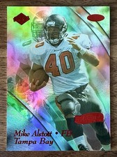 1999 Collector's Edge Masters HoloSilver /3500 Mike Alstott #181 + Talent Show picture