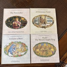  1993 Treasury Collection Christmas Pop-Up Books Complete Set of 4 Classic Tales picture