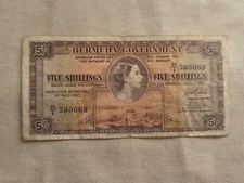 Bermuda 5 Shilling / 1st May 1957 picture