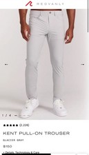 REDVANLY Kent Pull On Performance Trouser-L(34-36W 32L)NWOT-MSRP$150-UNWORN picture