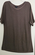 Talbots Tunic Top Size PL Olive Green picture