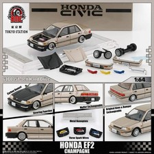 BM Creations 1/64 Honda Civic EF2 - Champagne LHD (TS Exclusive Edition) picture