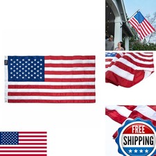 Elizabeth Ross 3' x 5' American Flag with Embroidered Stars - Made in USA picture
