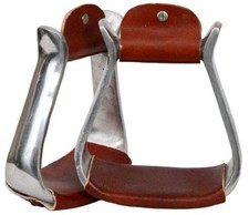 Showman Aluminum Western Stirrups picture