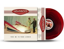 Newsboys Take Me To Your Leader 30th Anniversary Rocket Red Vinyl picture