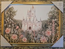 NEW Viral Hobby Lobby Cinderella Castle Princess Canvas Print Painting SOLD OUT picture