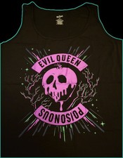 Torrid EVIL QUEEN POISONOUS Graphic Scoop-Neck Tank Top Black Womens Size 5X NEW picture