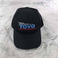 Team Toyo Motorsports Hat Cap Strap Back Mens One Size Black Racing Toyo Tires picture