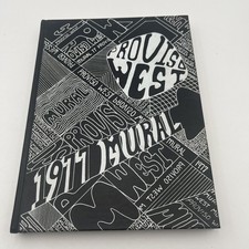 1977 Mural Yearbook Proviso West High School Hillside Illinois IL Vintage Photos picture