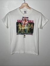 Vintage 1998 Spice Girls Spice World White Tshirt Deadstock Youth M picture
