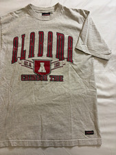 Vintage JanSport Alabama Crimson Tide NCAA T-Shirt Shirt Size M Gray/Red picture