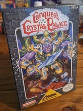 Conquest Of The Crystal Palace CIB NES Mint Condition Authentic Tested Working  picture