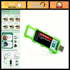 Portable Password Keeper with Type-C Port | Offline Password Manager & Organizer picture