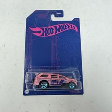 2022 Hot Wheels CHASE Pearl & Chrome Series 6/6 NITRO TAILGATER Pink Rare picture