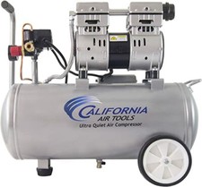 California Air Tools 8010A Aluminum Tank Air Compressor | Ultra Quiet, Oil-Free, picture