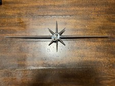 Vintage 1956 1957 1958 Lincoln Premiere Deck Lid Trunk Lock Starburst Emblem picture