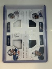 2020 National Treasures Prescott Staubach Romo Aikman Gear Quad Materials /99 picture