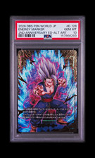 Bandai DBS Masters 2026 Energy Marker E-128 2nd Anniversary Alt Art Foil PSA 10 picture