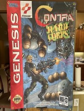 Contra Hard Corps 5ft Flag Sega Genesis 1994 Banner Poster Konami picture