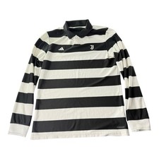 Adidas RARE Juventus x Sgura Small Black And White Striped Jersey 25/26 picture
