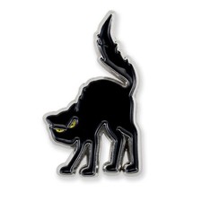 PinMart's Scared Cat Lapel Pin picture