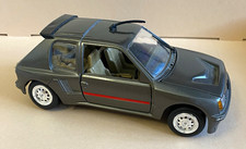 Vintage CB Car Peugeot 205 Turbo 16 Gray Die-cast Model Car - Made in Italy picture