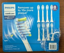 1-8PK PHILLIPS C3 2-IN-1 PLAQUE REMOVAL + WHITENING BRUSH HEADS SEE DESCRIPTION picture