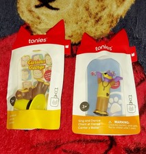New  TONIES  Lot of 2  CURIOUS GEORGE  DOGGYLAND  Audio Characters  NEW  SEALED  picture